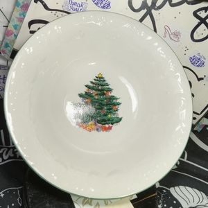 GEI DESIGN CHRISTMAS CERAMIC BOWL